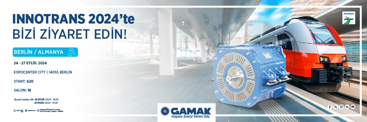 Gamak InnoTrans 2024'te!